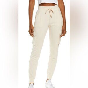 Alo Yoga Cream Cargo Joggers